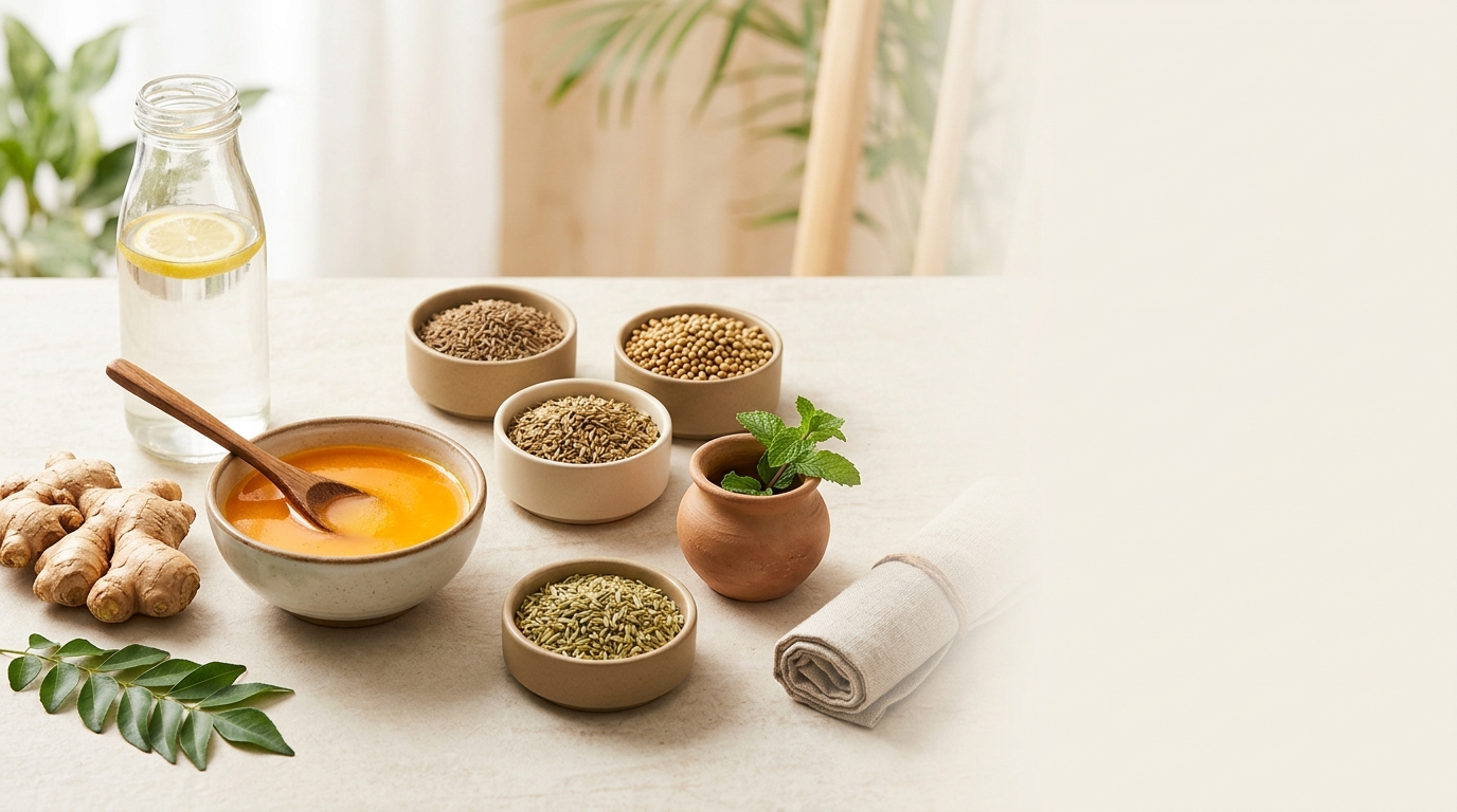 5 Simple Ayurvedic Habits for Better Daily Digestion